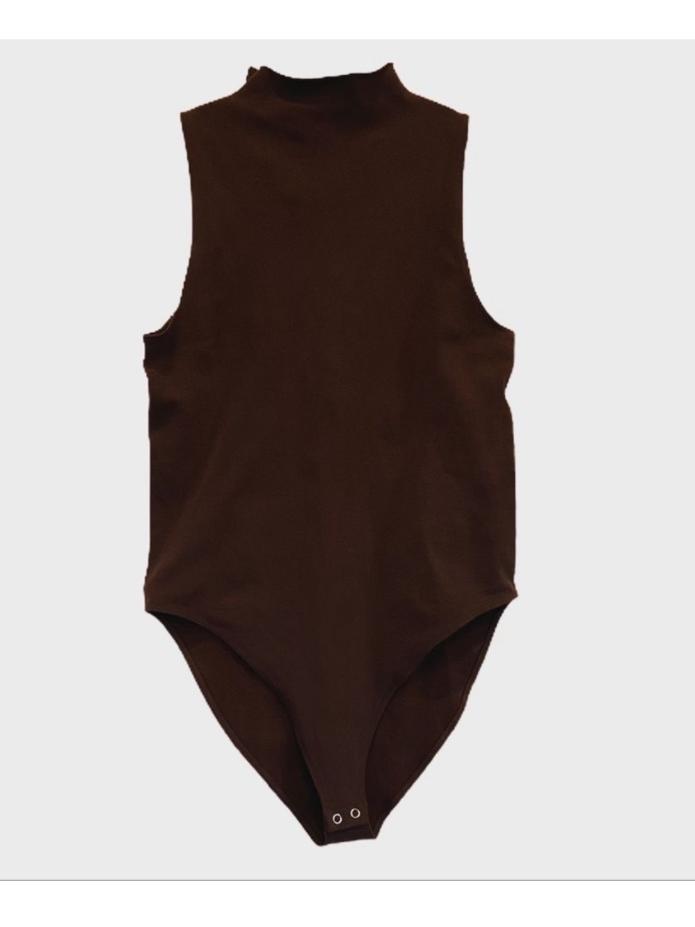 Fabletics Women’s Brown SculptKnit Mock Neck One-Piece